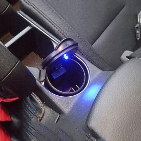 Fireproof Car Cigarette Ashtray withLight