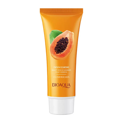 BIOAQUA Papaya Moisturizing Deep Cleansing Facial Cleanser 100g