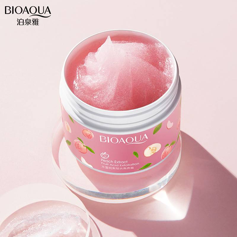 Bioaqua Peach Extract Fruit Acid Face Gel Cream 140g