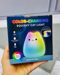 COLOR CHANGING SQUISHY CAT LIGHT